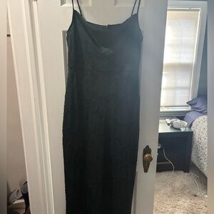 Hutch Dark Green Midi Dress